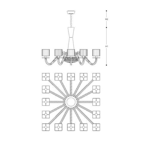 Metropolitan 328 Chandeliers