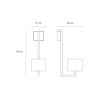 Tinta 8174 AP LED Wall Lights