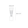 Adele 8142 L Luxurious LED Table Lamps
