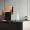 Gold Calacatta Marble 8144 L LED Table Lamps