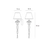 Vogue 349 AP1 Wall Sconces