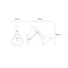 Baffo 7026 AP Reading & Swing Arm Lights