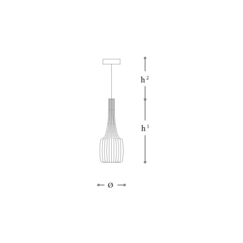Bossanova 1 Lamp 4010 S Pendants & Suspension Lights
