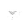 Ceiling 50 70 Semi-Flush Mounts