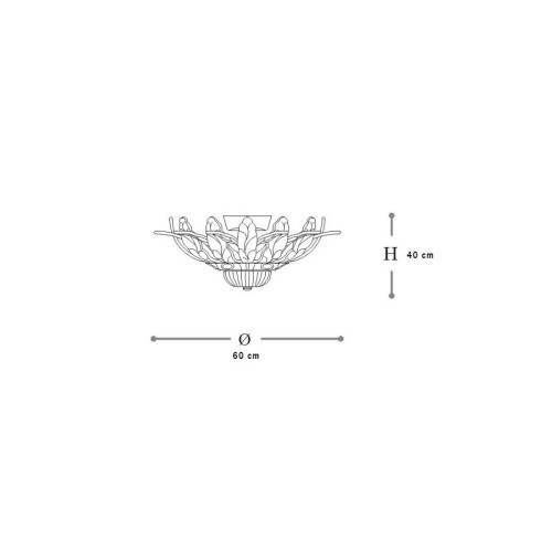Ceiling 50 70 Semi-Flush Mounts
