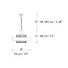 Crono 734 Pendants & Suspension Lights