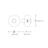 Solene 4040 AP LED Wall Sconces