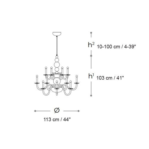 Steno 456 Chandeliers