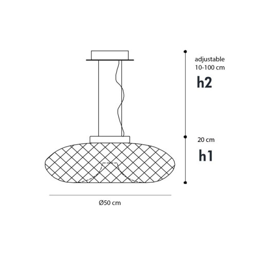 Cicia 203 50S LED Pendants & Suspension Lights