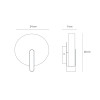 Sinua 686 AP LED Wall Lights