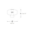 Solene 4040 L LED Table Lamps