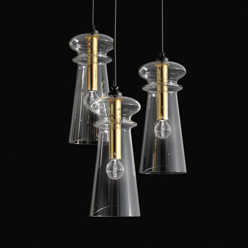 3-lamps Licio 2296 SG3 Pendants & Suspension Lights