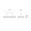 Ellepi 820-S 820-6 Pendants & Suspension Lights