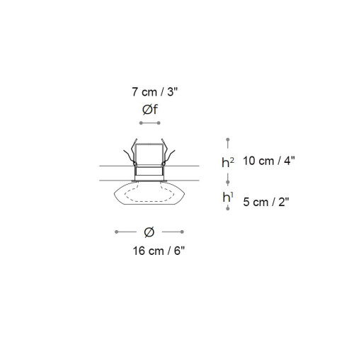 Stilla 7031 F Ceiling Spot Lighting
