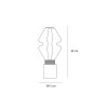 Collier T1800 LP3 LED Table Lamps