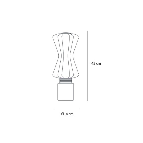 Collier T1800 LP4 LED Table Lamps