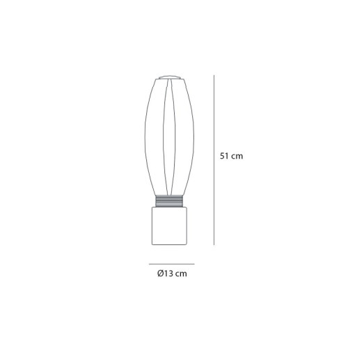 Collier T1800 LP6 LED Table Lamps