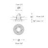 3000 F1 Recessed Spotlights
