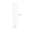 Gradient T1802 P LED Floor Lamps