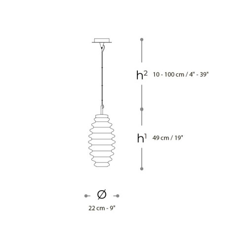 Grand Collier T1800 S1 Pendants & Suspension Lights