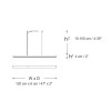 Aura 2394 120 Island Lighting