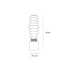 Collier T1800 LP1 LED Table Lamps
