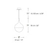 Cora 4033 S Pendants & Suspension Lights