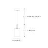 Quarzo 725 S1-L Pendants & Suspension Lights