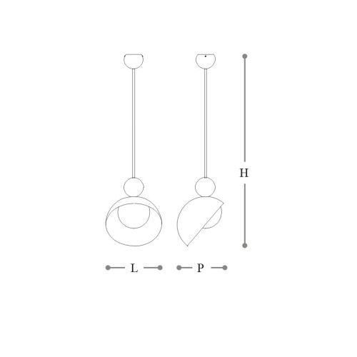 Aurora 796 SP 796 SG Pendants & Suspension Lights