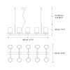 Quarzo 725 Chandeliers