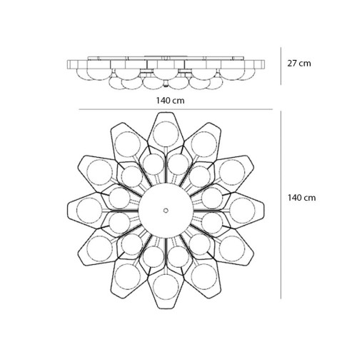 Teo 2392 95 LED Ceiling Lights