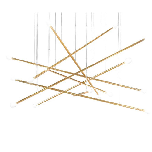 URANIA Italian Luxury Brass Chandelier by Jumbo Collection