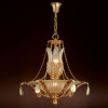 Luxury Casted Bronze & Venetian Glass Chandelier 19614.0 | Mariner
