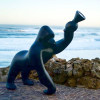 Kong XL floor lamp gorilla