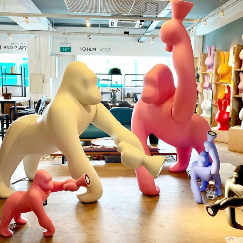 Kong XL floor lamp gorilla