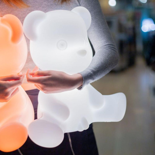 Teddy boy battery table lamp LED color change