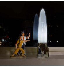 V-2 Schneider rocket table lamp