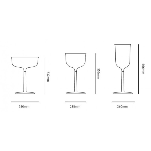 Gablets table lamp transparent