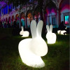 Rabbit LED decorative lamp with colored light