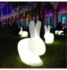 Rabbit LED decorative lamp with colored light