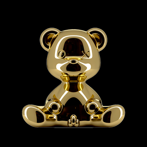 Teddy boy metal table lamp