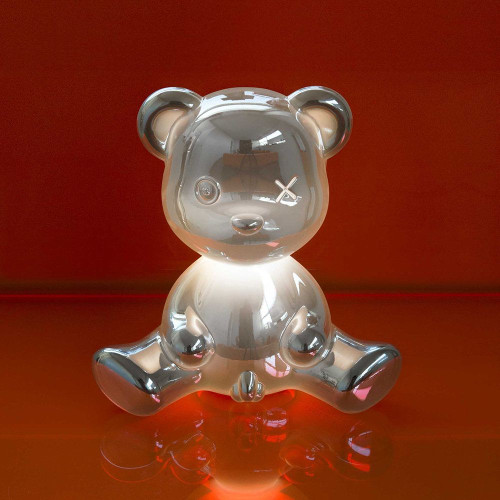 Teddy boy metal table lamp