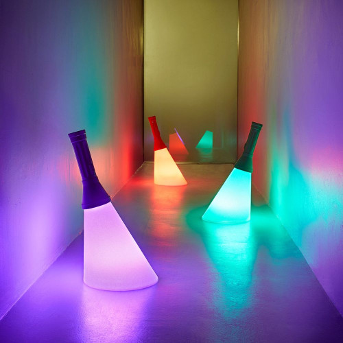 Flash Metal battery table lamp with remote control