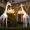 Giraffe in Love Stehlucht 400cm life -size