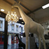 Giraffe in Love Stehlucht 400cm life -size
