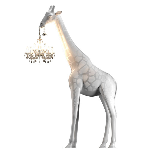 Giraffe in Love Stehlucht 400cm life -size