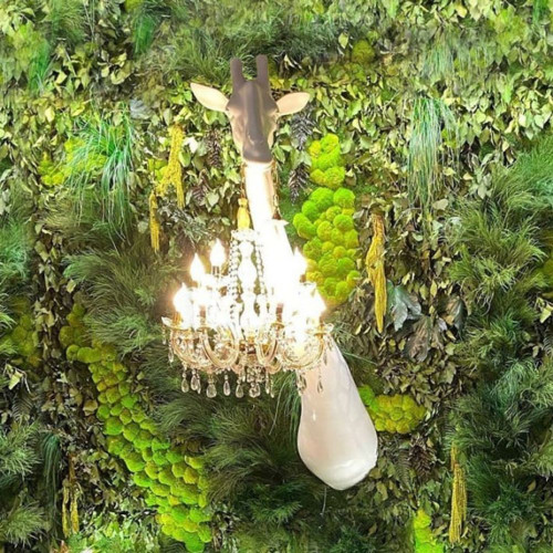 Giraffe in Love Wall Lamp 173cm