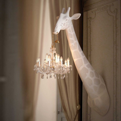 Giraffe in Love Wall Lamp 173cm