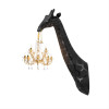 Giraffe in Love Wall Lamp