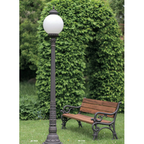 Robers Cast iron Park bench with hardwood PB 1103